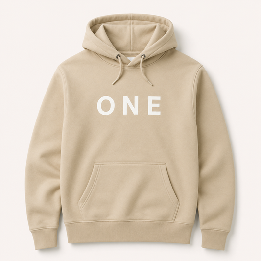 ONE Classic Hoodie — Natural