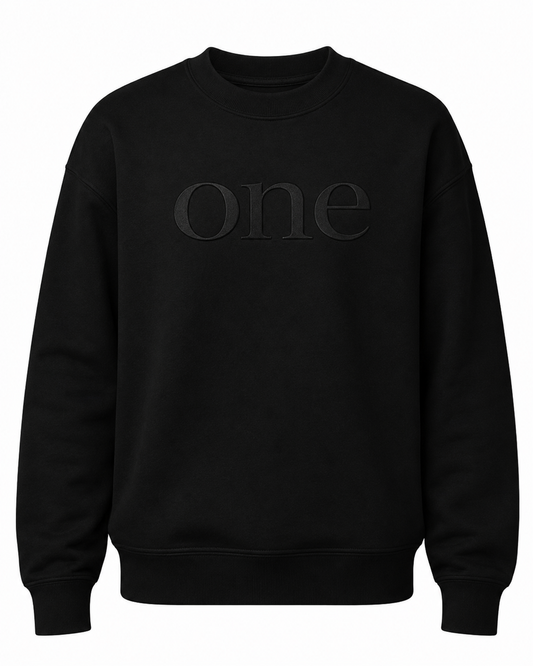 one Signature Sweater — Void