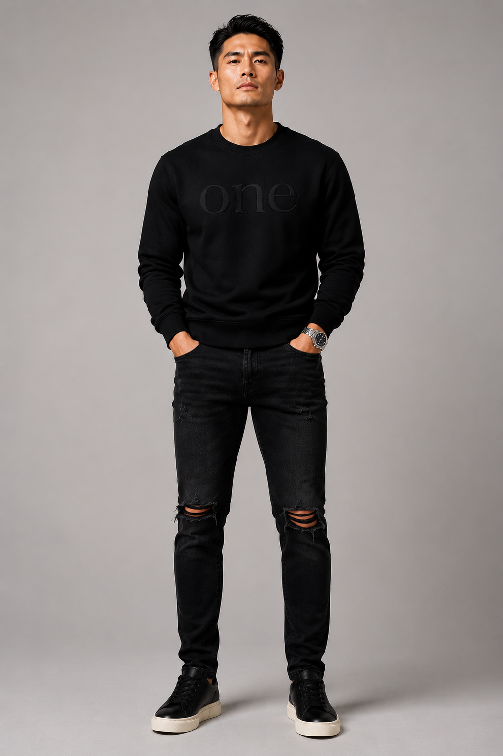 one Signature Sweater — Void