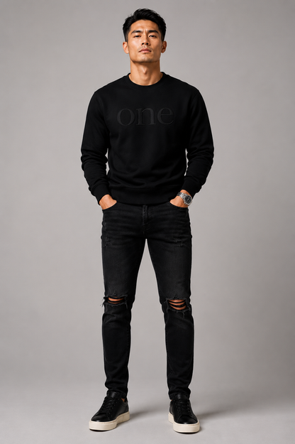 one Signature Sweater — Void