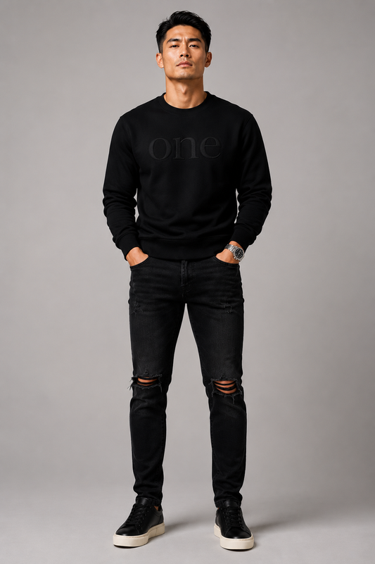 one Signature Sweater — Void