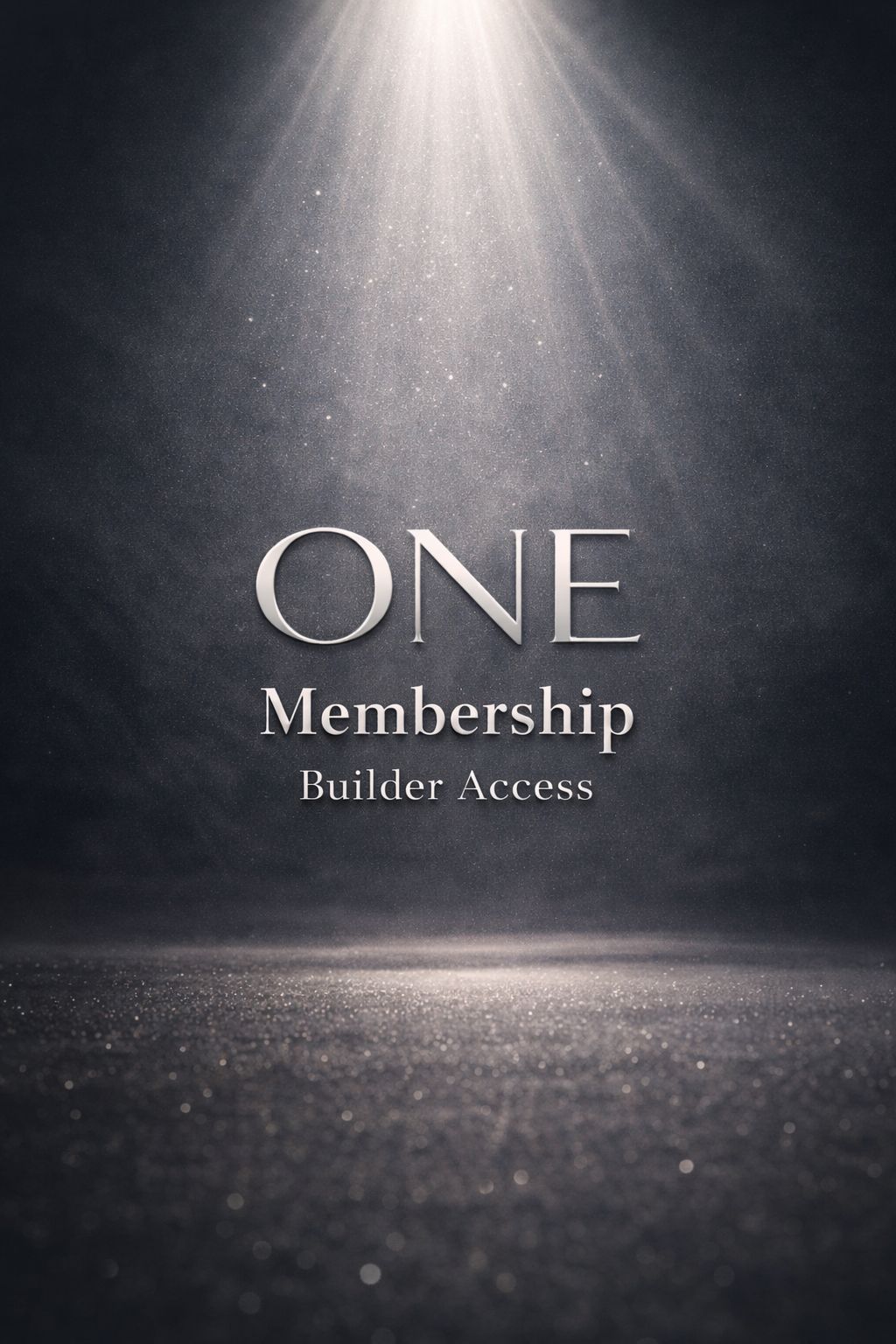 ONE Membership - Builder Access